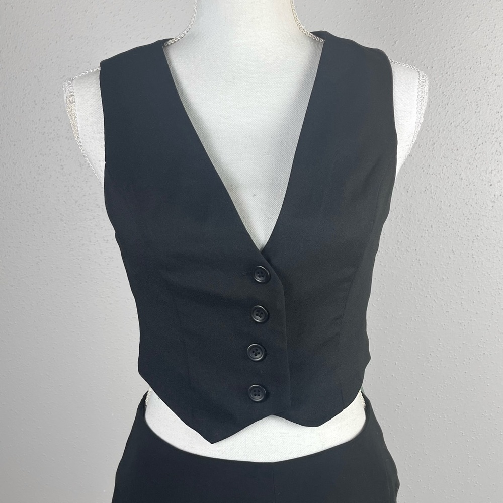 Abercrombie Black Vest